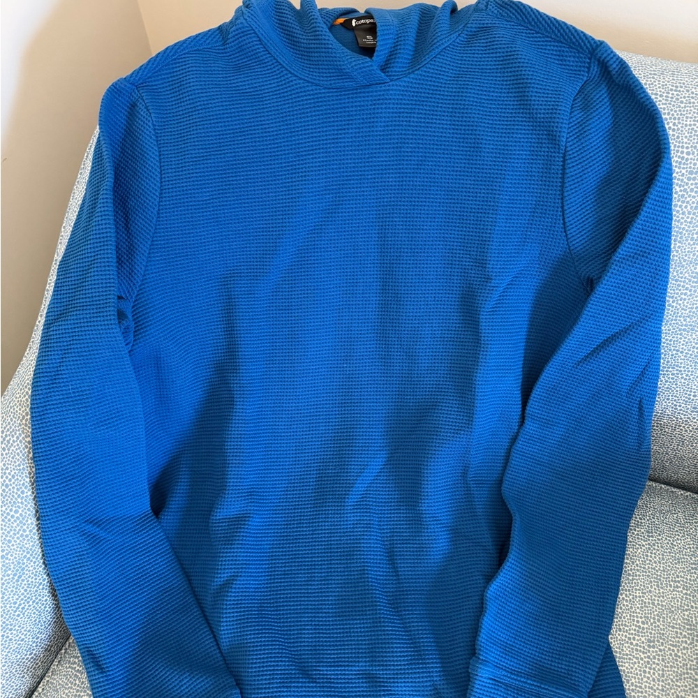 Cotopaxi Men's Vibrant Blue Long Sleeve Tee